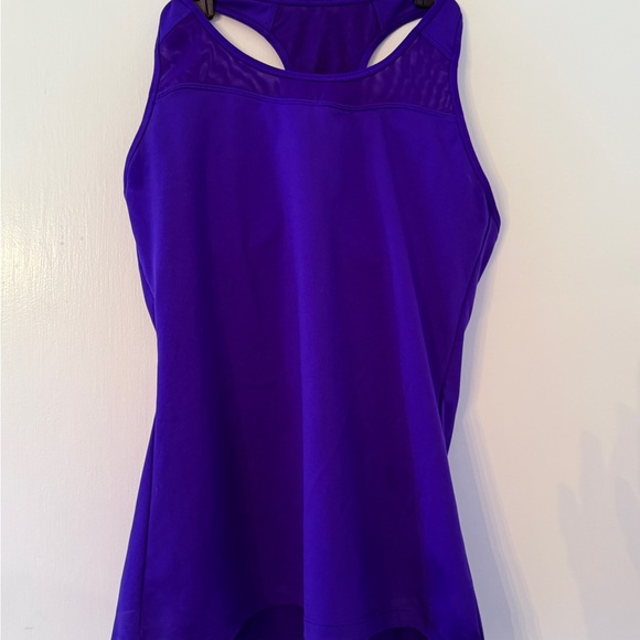 Athleta Tops - Athleta Yoga Purple Sleeveless Exercise Tank w Built In Bra Medium